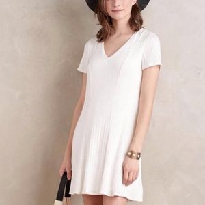 Anthropologie Dolan Ribbed Flare Dress Dolan Left Coast